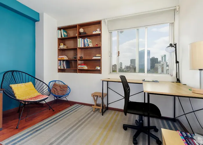Apartment Tabasco 269, Local Charm & Cozy Design In La Roma Mexico City