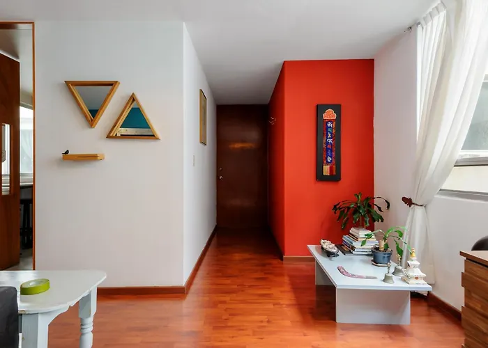 Tabasco 269, Local Charm & Cozy Design In La Roma Apartment *