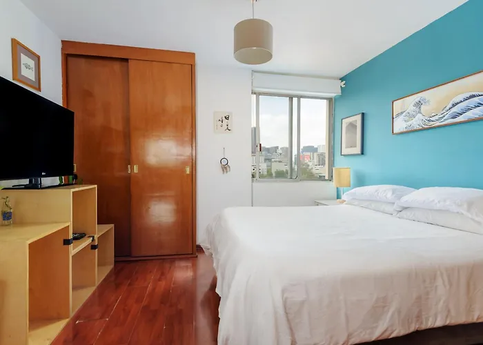 Tabasco 269, Local Charm & Cozy Design In La Roma Apartment Mexico City